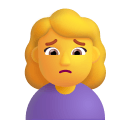 Woman-Frowning-3d-Default icon