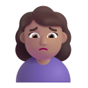 Woman-Frowning-3d-Medium icon