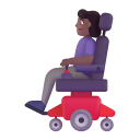 Woman-In-Motorized-Wheelchair-3d-Medium-Dark icon