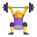 Woman-Lifting-Weights-3d-Default icon