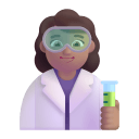 Woman Scientist 3d Medium icon