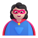 Woman Superhero 3d Light icon