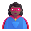 Woman-Superhero-3d-Medium-Dark icon