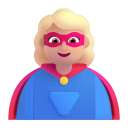 Woman-Superhero-3d-Medium-Light icon