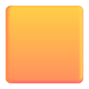 Yellow Square 3d icon
