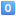 Keycap 0 3d icon