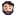 Person Beard 3d Light icon