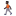 Person Walking 3d Dark icon