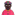 Person With Skullcap 3d Dark icon