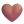 Brown Heart 3d icon