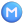 Circled M 3d icon