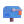 Closed Mailbox With Lowered Flag 3d icon