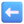 Left Arrow 3d icon