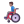 Man In Manual Wheelchair 3d Medium icon