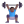 Man Lifting Weights 3d Medium Dark icon