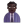 Man Office Worker 3d Dark icon