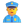 Man Police Officer 3d Default icon