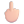 Middle Finger 3d Light icon