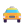 Oncoming Taxi 3d icon