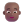 Person Bald 3d Medium Dark icon