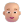 Person Bald 3d Medium Light icon