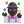 Person Juggling 3d Dark icon