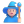 Person Mage 3d Light icon