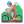 Person Mountain Biking 3d Light icon
