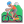 Person Mountain Biking 3d Medium Light icon