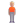 Person Standing 3d Medium Light icon