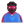 Person Superhero 3d Dark icon
