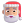 Santa Claus 3d Medium Light icon