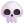 Skull 3d icon
