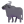 Water Buffalo 3d icon