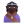 Woman Elf 3d Dark icon