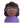 Woman Frowning 3d Medium Dark icon