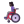 Woman In Manual Wheelchair 3d Dark icon