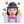 Woman Juggling 3d Light icon