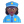 Woman Police Officer 3d Medium Dark icon