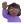 Woman Raising Hand 3d Medium Dark icon