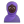 Woman With Headscarf 3d Dark icon