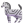 Zebra 3d icon