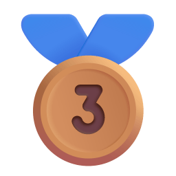 Rd Place Medal 3d icon