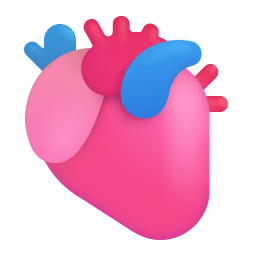 Anatomical Heart 3d icon