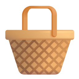 Basket 3d icon