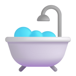 Bathtub 3d icon