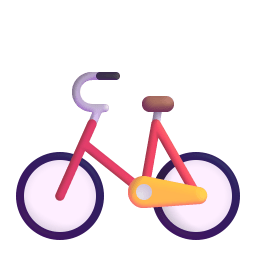 Bicycle 3d icon