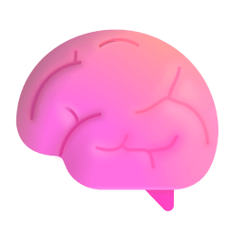 Brain 3d icon