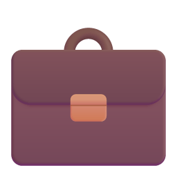 Briefcase 3d icon