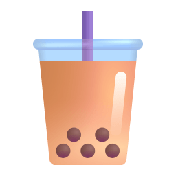 Bubble Tea 3d icon